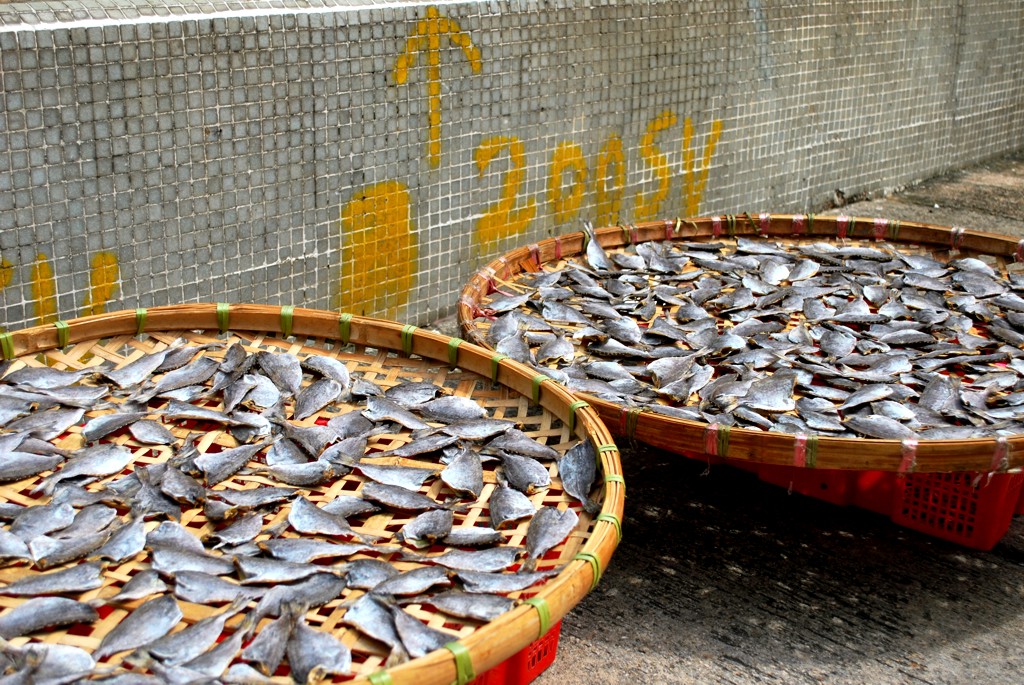 pesce essiccato Hong Kong